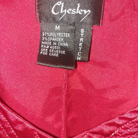 Ladies Romantic Red Summer Dress - Picture 3 of 3